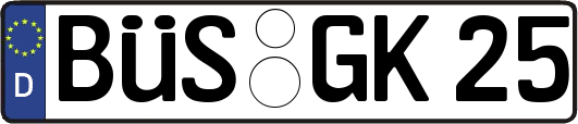 BÜS-GK25