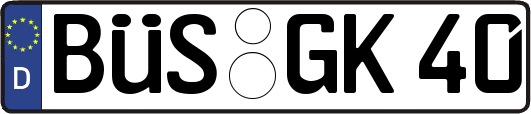 BÜS-GK40