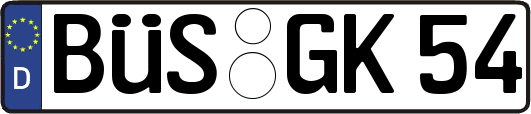 BÜS-GK54