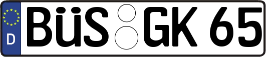 BÜS-GK65