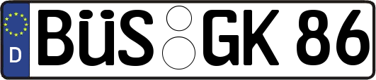 BÜS-GK86