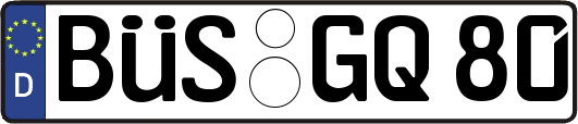 BÜS-GQ80