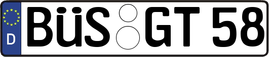 BÜS-GT58
