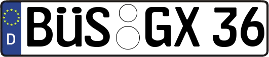 BÜS-GX36