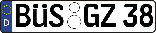 BÜS-GZ38