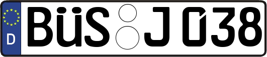 BÜS-J038