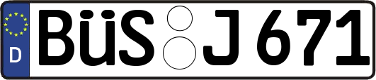 BÜS-J671