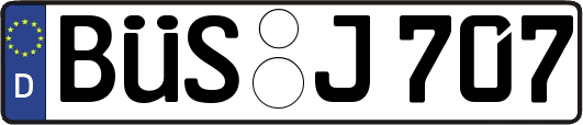 BÜS-J707