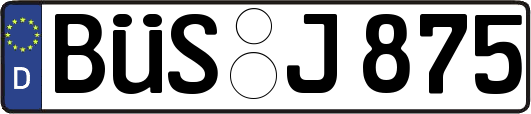 BÜS-J875