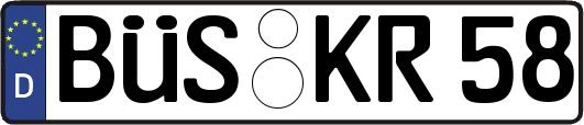 BÜS-KR58