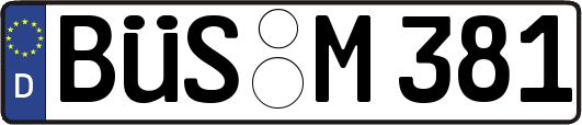 BÜS-M381