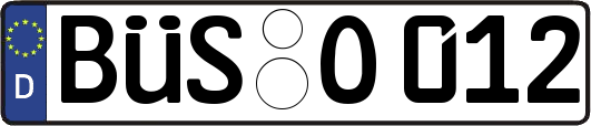 BÜS-O012