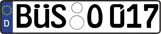 BÜS-O017