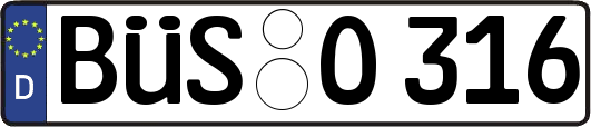 BÜS-O316