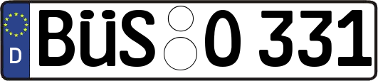 BÜS-O331
