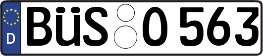 BÜS-O563