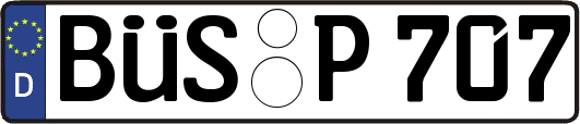 BÜS-P707