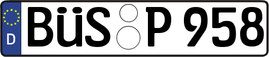 BÜS-P958