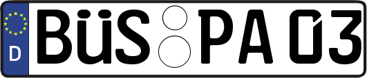 BÜS-PA03