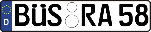 BÜS-RA58
