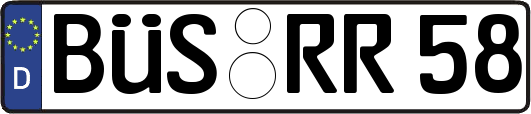 BÜS-RR58