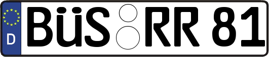 BÜS-RR81
