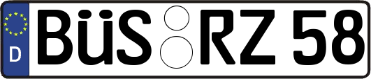 BÜS-RZ58