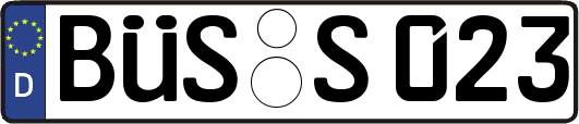 BÜS-S023