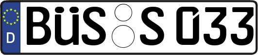 BÜS-S033