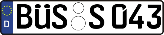 BÜS-S043