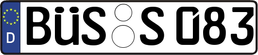BÜS-S083