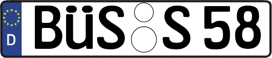 BÜS-S58