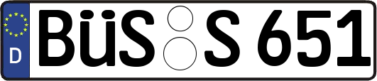 BÜS-S651