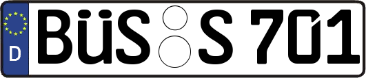 BÜS-S701