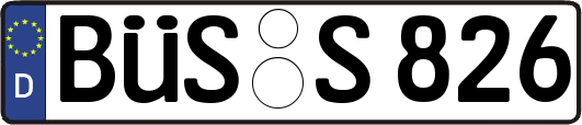 BÜS-S826