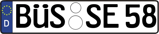 BÜS-SE58