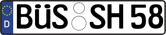 BÜS-SH58