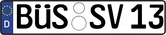BÜS-SV13