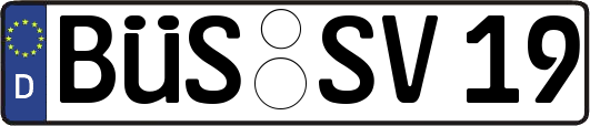 BÜS-SV19