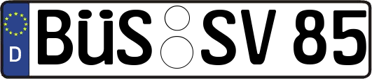 BÜS-SV85