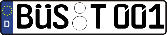 BÜS-T001