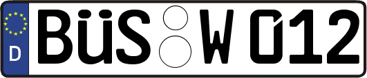 BÜS-W012