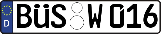 BÜS-W016