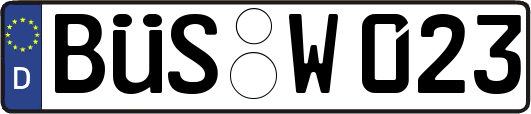 BÜS-W023