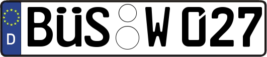 BÜS-W027