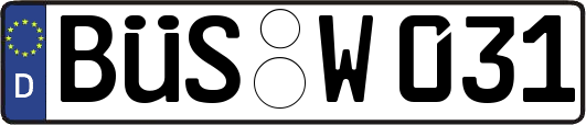 BÜS-W031