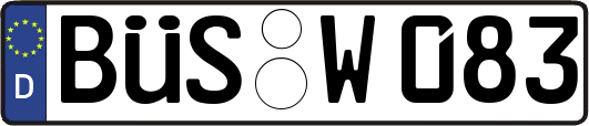 BÜS-W083