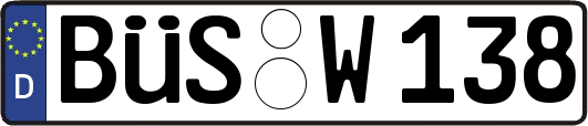 BÜS-W138