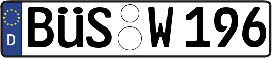 BÜS-W196
