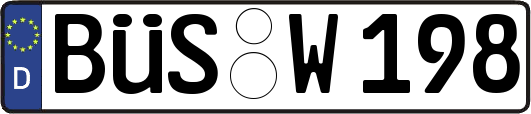 BÜS-W198